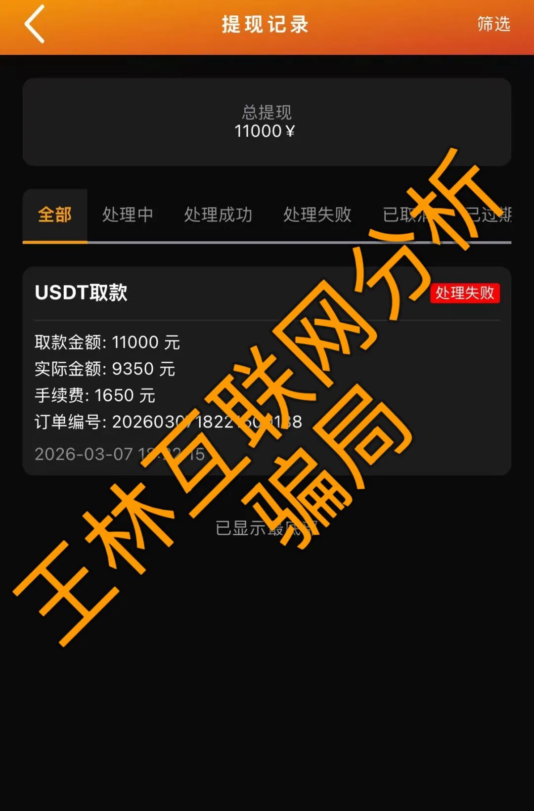 反诈警示图片